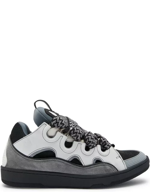 Lanvin Curb Panelled Mesh Sneakers - Grey - 43 (IT43 / UK9)