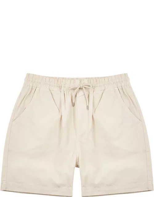 Colorful Standard Off-white Cotton Shorts