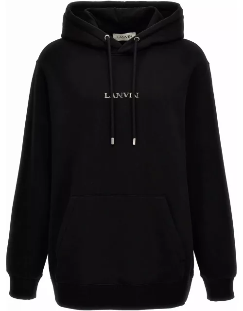 Lanvin Logo Embroidery Hoodie