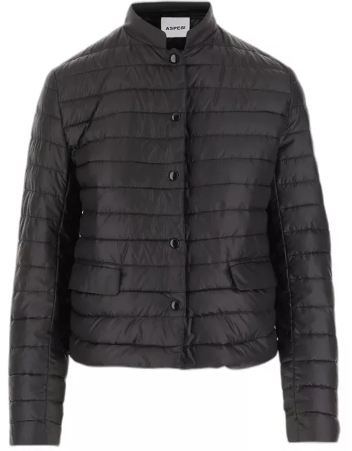 Aspesi Quilted Nylon Down Jacket