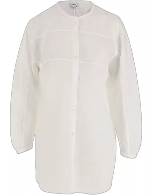 Aspesi Long Linen Shirt