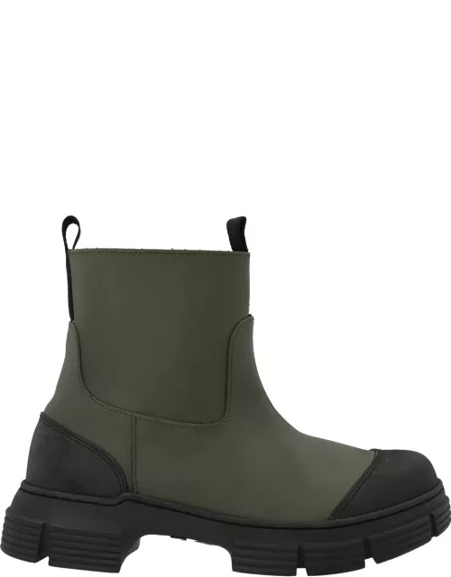 Ganni Rubber Ankle Boot