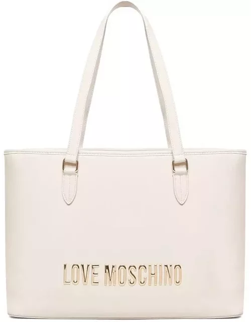 Love Moschino Logo Lettering Tote Bag