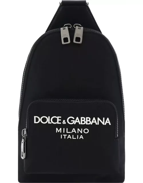 Dolce & Gabbana One-shoulder Backpack