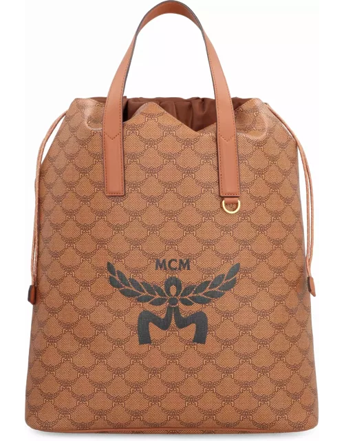 MCM Himmel Faux Leather Backpack