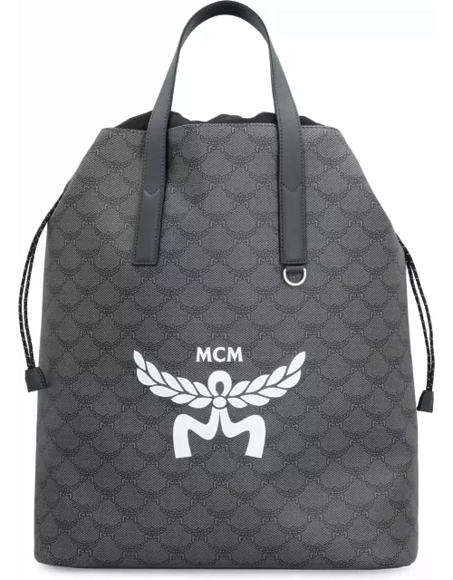 MCM Himmel Faux Leather Backpack