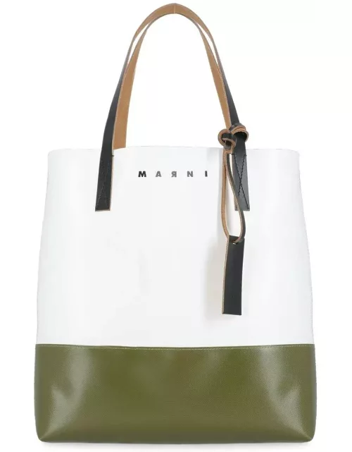 Marni Tribeca Two-tone Large Tote Bag