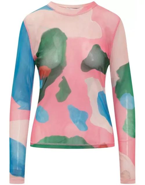 J.W. Anderson Abstract Pattern Print T-shirt
