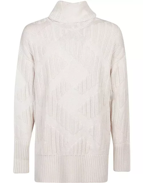 Fendi High-neck Knitted Sweater