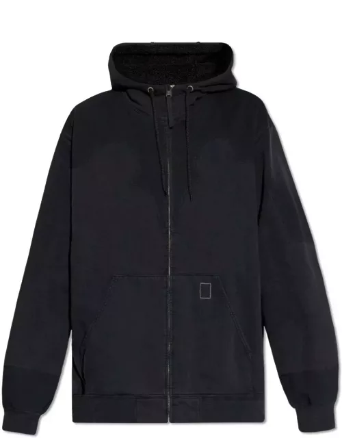 Maison Margiela Zip Hoodie With Carre