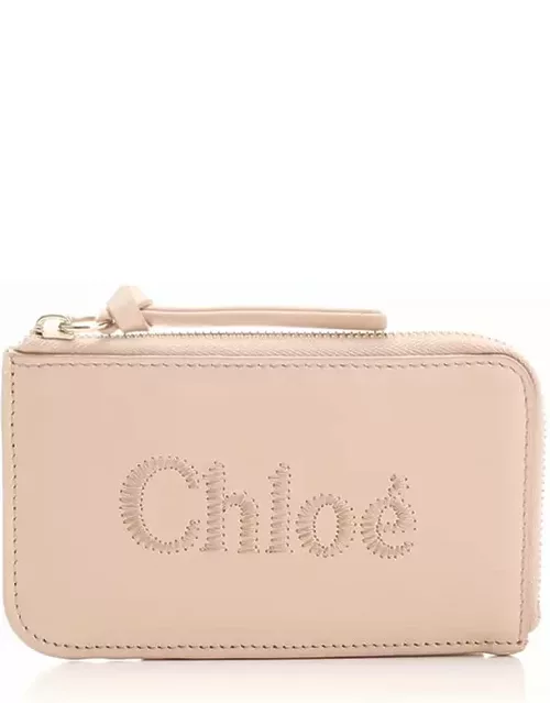 Chloé Zipped Card Holder