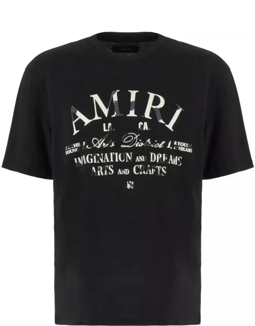 AMIRI Logo Printed Crewneck T-shirt
