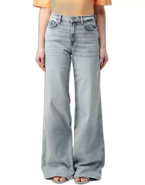 Jeans 7 FOR ALL MANKIND Woman colour Gnawed Blue