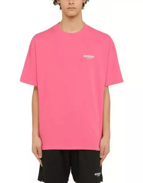 Owners Club crewneck bubble pink t-shirt