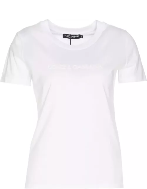 Dolce & Gabbana Cotton T-shirt With Logo