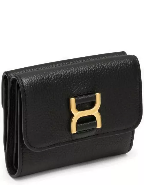 Mercie trifold wallet small black
