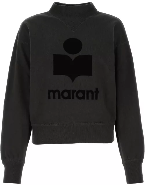 Marant Étoile Moby Sweatshirt With Flocked Logo