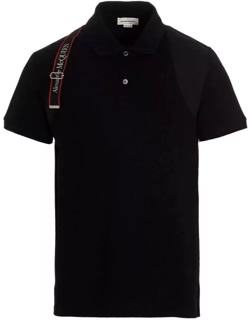 Alexander McQueen Harness Polo Shirt