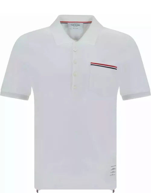 Thom Browne ss Pocket Cotton Polo Shirt
