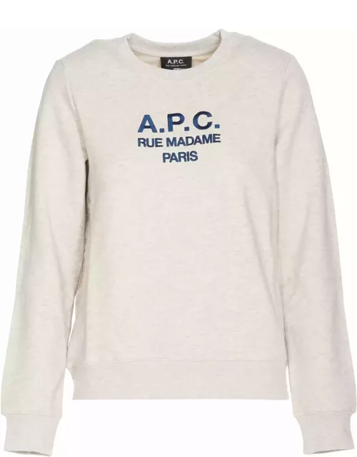 A.P.C. Tina Logo Sweatshirt