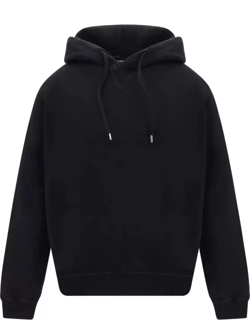 Dsquared2 Logo Embroidery Hooded Sweatshirt
