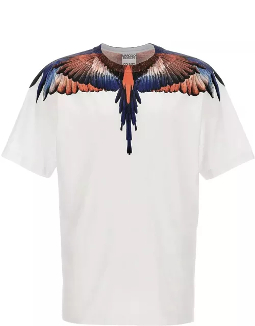 Marcelo Burlon icon Wings T-shirt