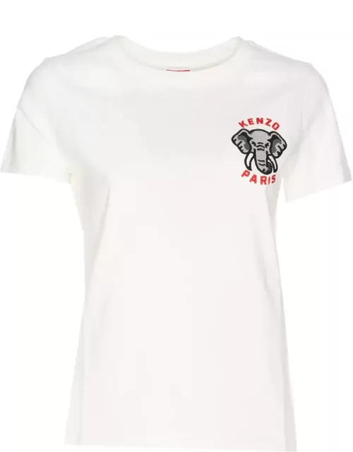 Kenzo Elephant Logo T-shirt