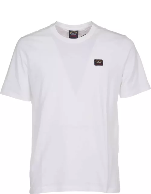 Paul & Shark White T-shirt With Logo