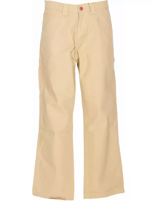 Vision of Super Sand Worker Pants With V-s Gothic Patche