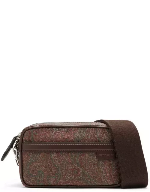 Etro Paisley Mini Bag In Coated Canva