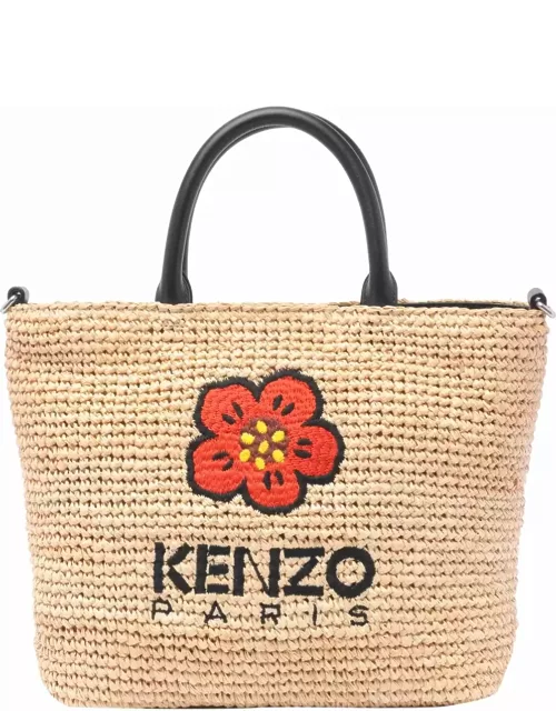Kenzo Small Raphia Tote Bag