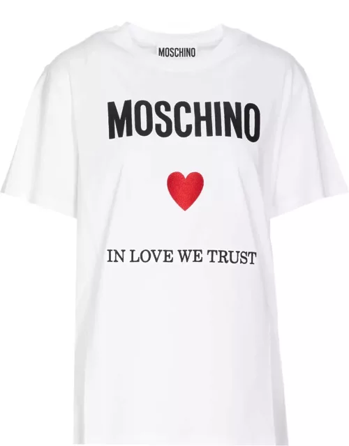 Moschino Love We Trust T-shirt