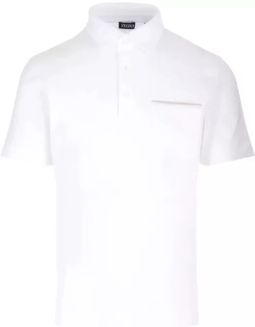 Zegna Short Sleeve Polo Shirt