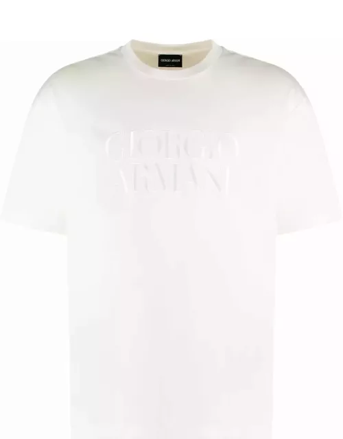 Giorgio Armani Cotton Crew-neck T-shirt