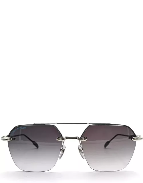 Chrome Hearts Stinger - Shiny Silver Sunglasse