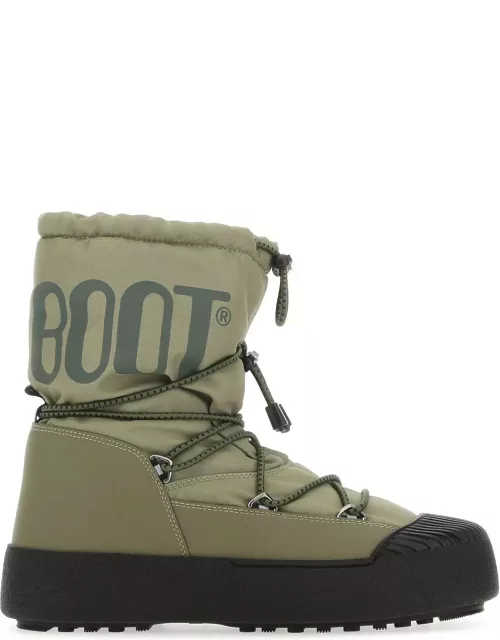 Moon Boot Multicolor Suede And Fabric Mtrack Ankle Boot