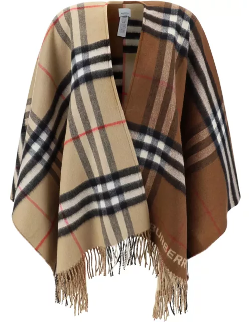 Burberry Wool And Cashmere Cape