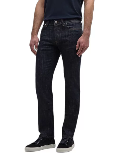 Men's Straight-Fit Dark Wash Jean