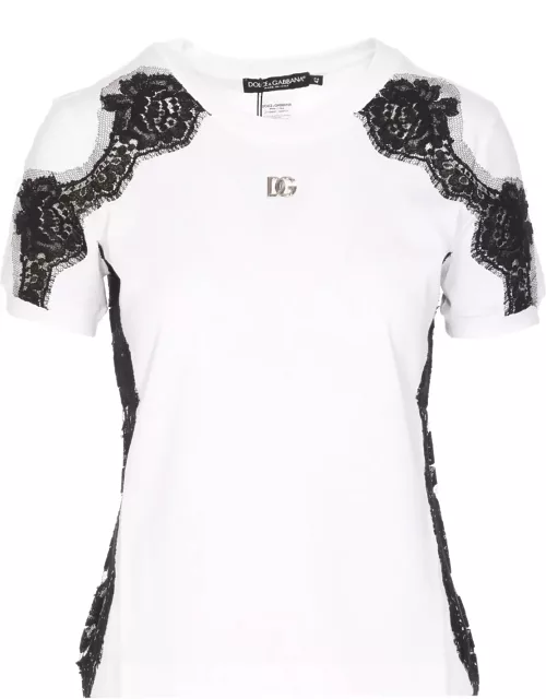 Dolce & Gabbana Lace T-shirt