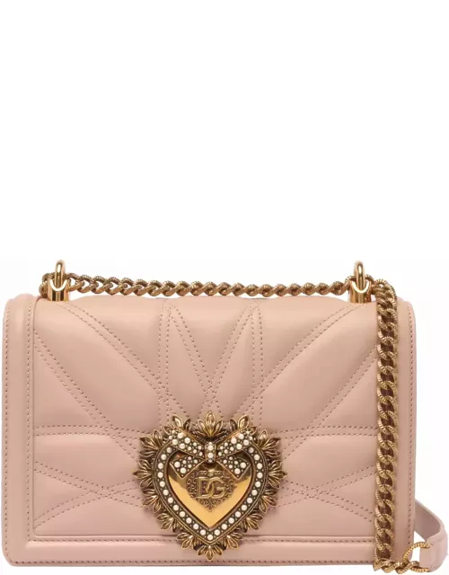 Dolce & Gabbana Medium devotion Bag In Quilted Nappa Leather