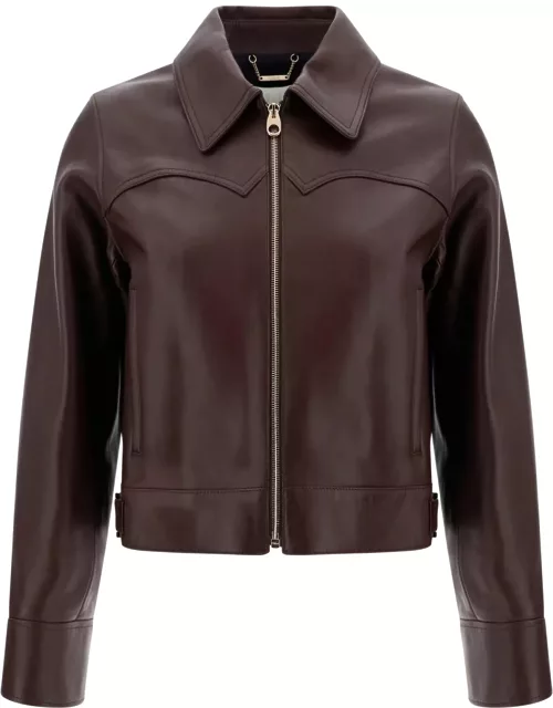 Chloé Zip-up Leather Jacket