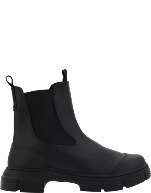 Ganni Rubber City Ankle Boot