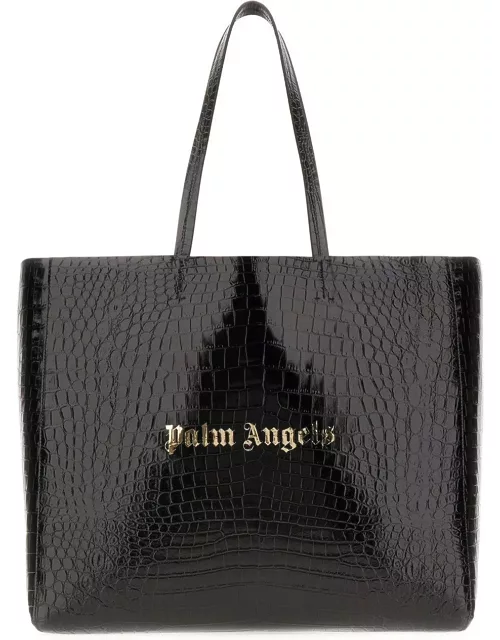 Palm Angels Logo Printed Large Tote Bag