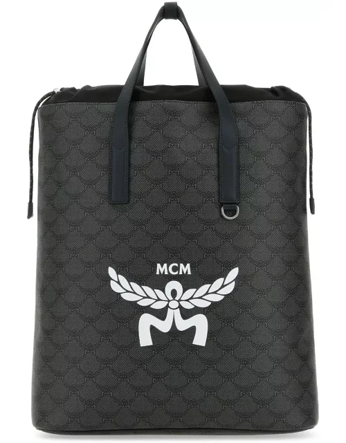 MCM Printed Canvas Himmel Backpack