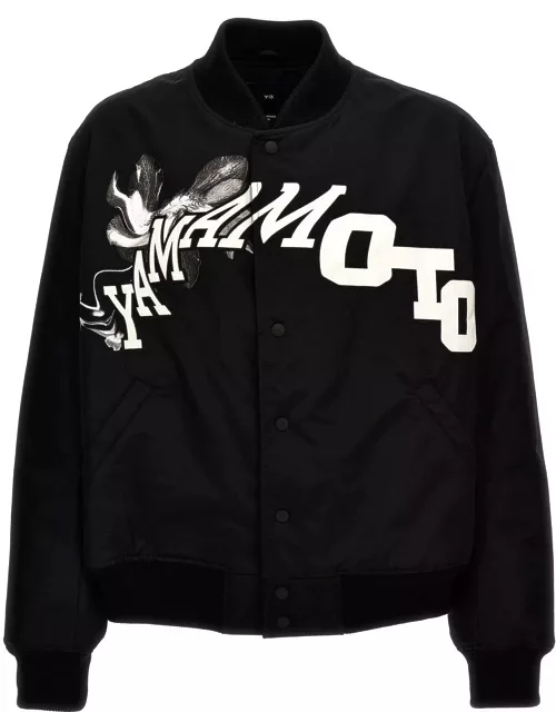 Y-3 Team Button-up Bomber Jacket