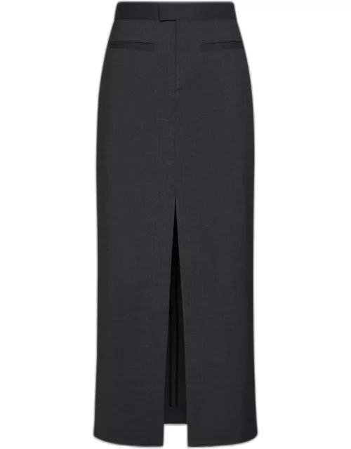 Filippa K Wool-blend Long Skirt