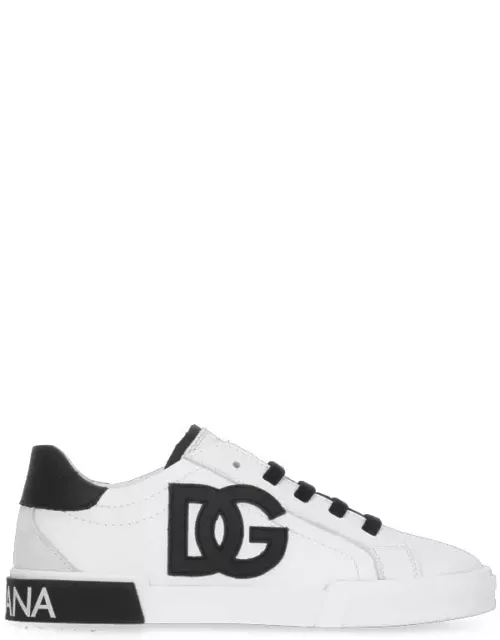 Dolce & Gabbana Leather Sneaker