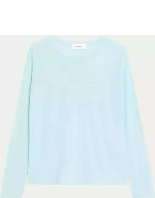 Alba Drop-Shoulder Cashmere Sweater