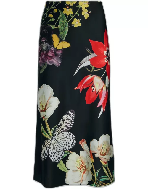 Maeve Essential Floral Slip Skirt