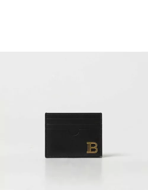 Wallet BALMAIN Woman colour Black